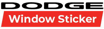 Dodge Window Sticker logo