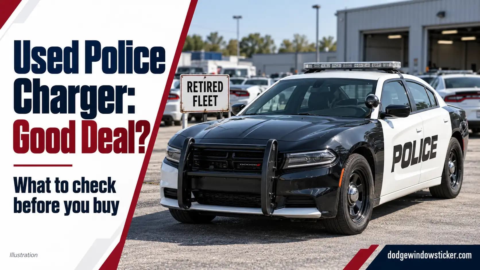 Should You Buy a Used Dodge Charger Police Car? Find Out