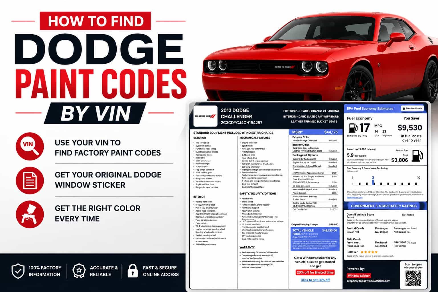 How to Find Your Dodge Paint Code by VIN (Step-by-Step Guide)
